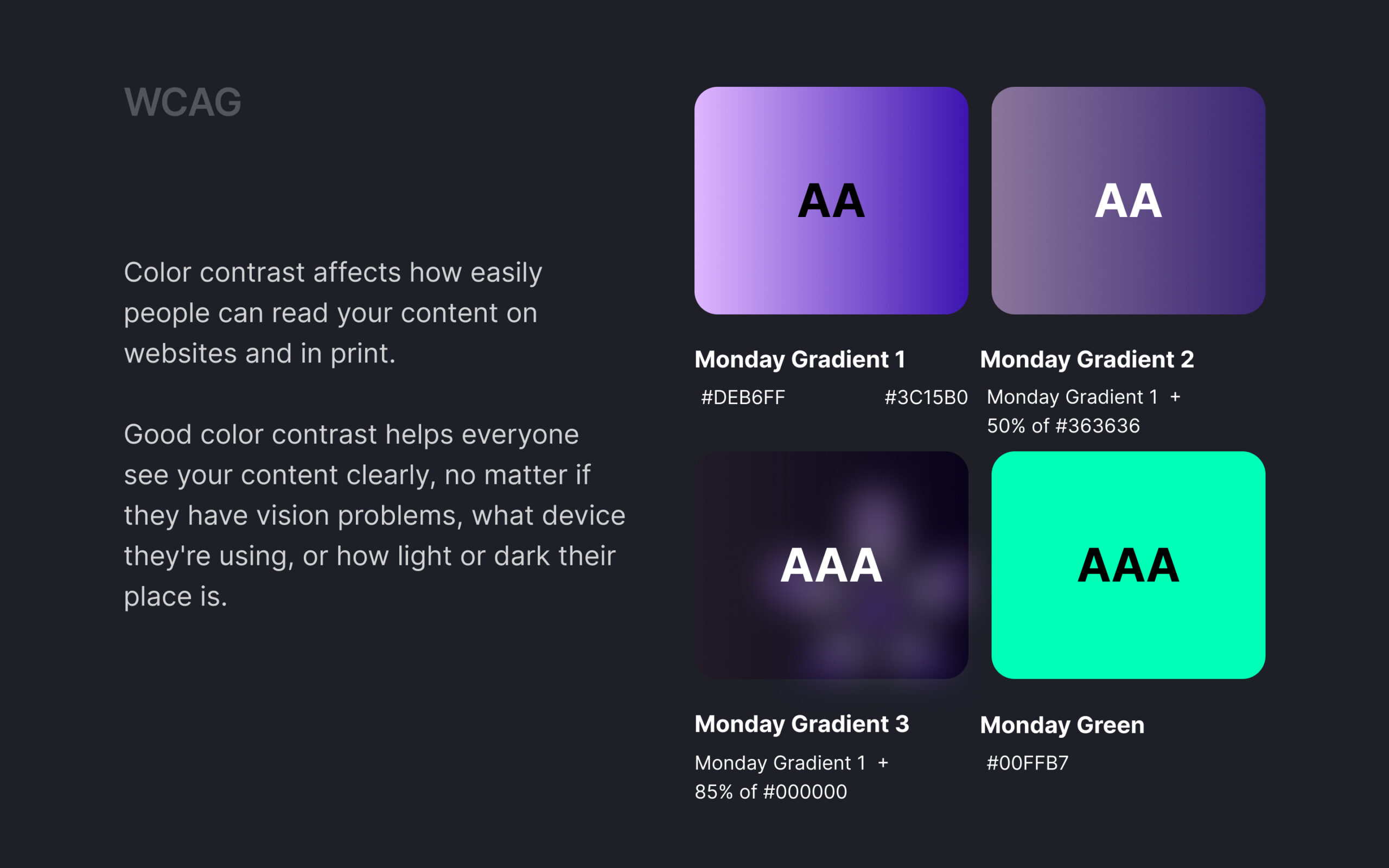 WCAG Slide – Style 1